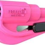 RESQME turvavyöleikkuri lasinrikkojalla