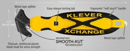Turvaveitsi KLEVER XCHANGE XD