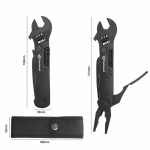 Uusi! Hanboost 19 In 1 Multitool Wrench with Wire Cutter for Outdoor Camping - Image 7