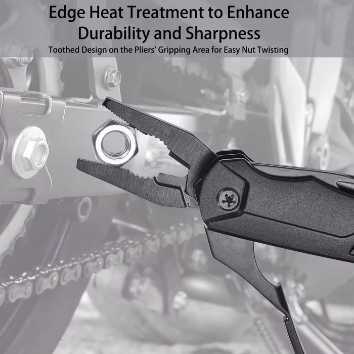 Hanboost 19 In 1 Multitool Wrench with Wire Cutter for Outdoor Camping