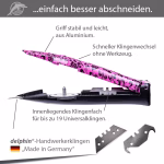 Delphin-03® – Black/Floral Look Pink, incl. Quiver