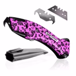 Delphin-03® – Black/Floral Look Pink, incl. Quiver