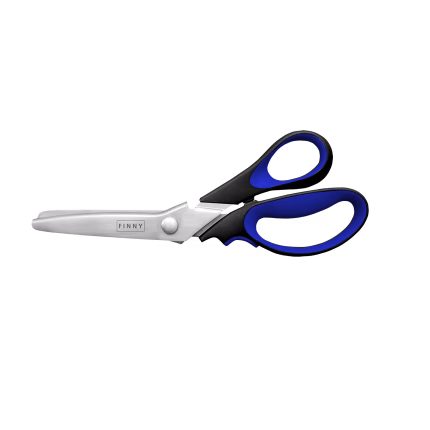 siksak sakset kankaalle