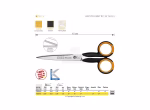 FINNY TEC-X Scissors serrated 6”/15 cm 742015